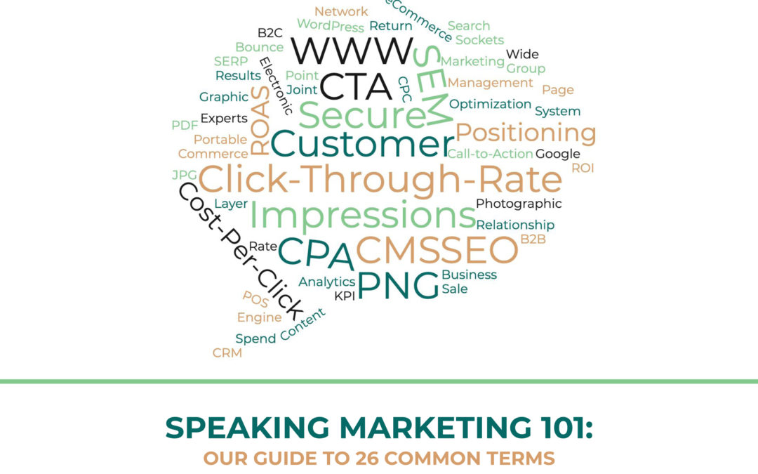 Marketing 101: Our Guide to 26 Common Marketing Terms