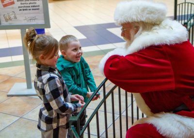 Santa at the Flagstaff Mall