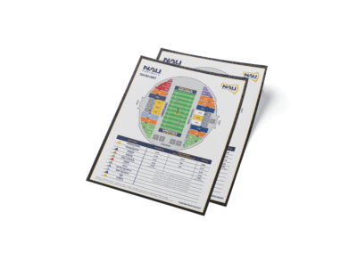 NAU Football Seating Chart Design