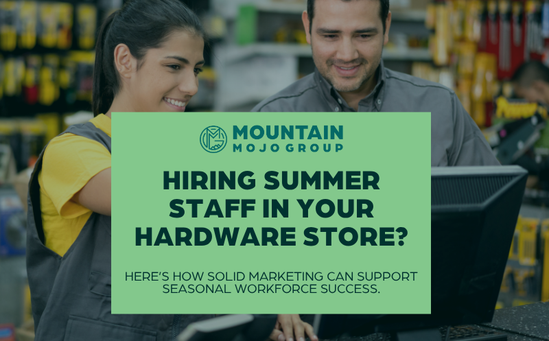 Hiring summer staff in your hardware store?