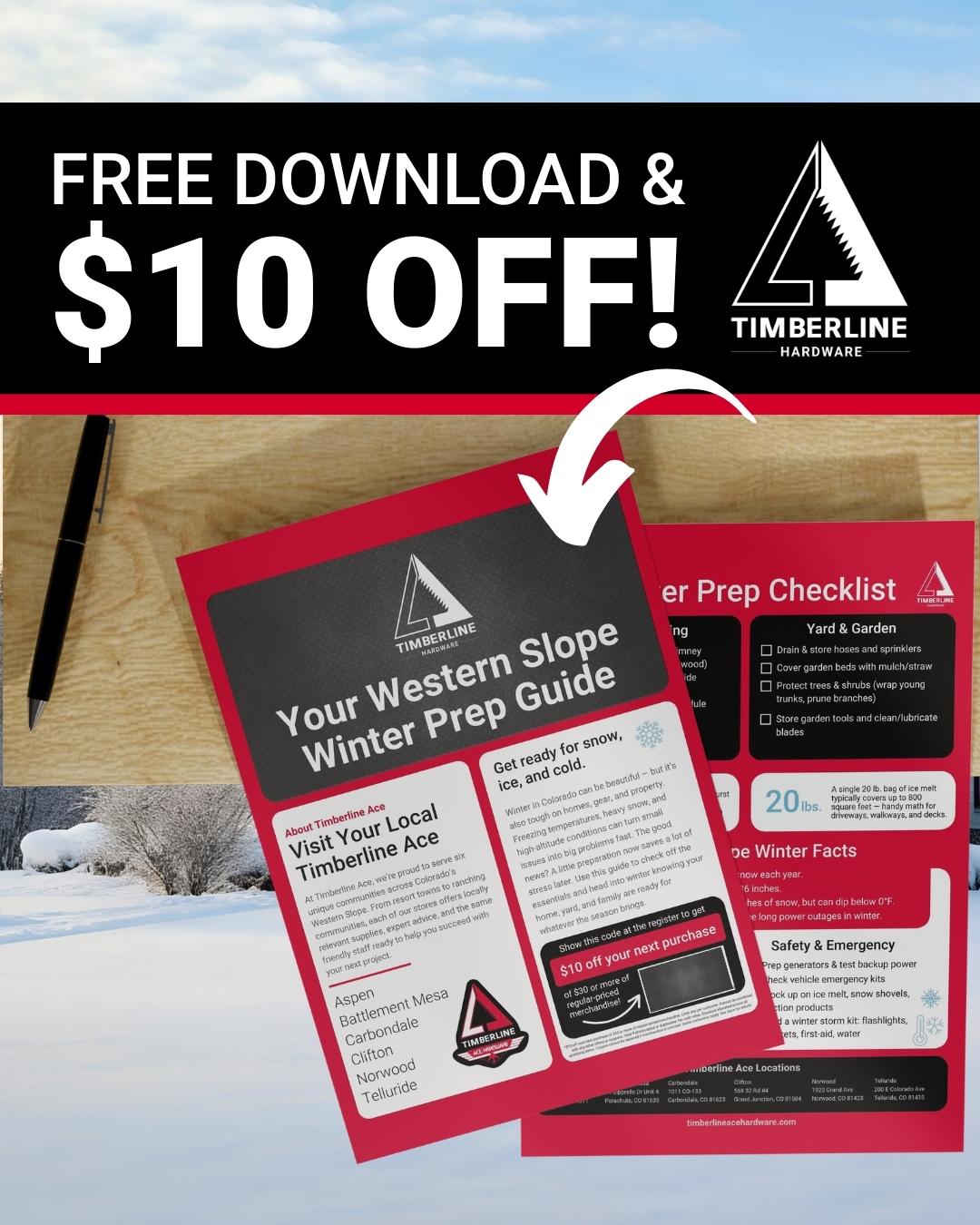 Timberline Ace social post