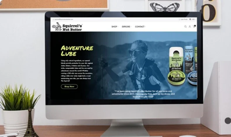 Squirrels Nut Butter Website